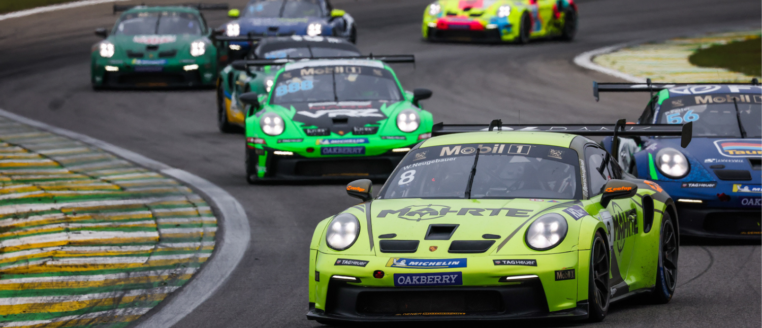 Porsche Cup C6 Bank: na luta pelo título, trio gaúcho busca recordes na etapa preliminar da F1 em Interlagos